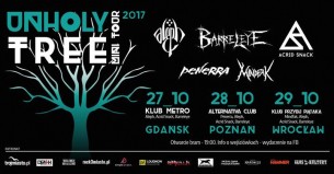 Koncert Aleph / Barreleye / Acrid Snack / Mindfak@PrzybijPiątaka we Wrocławiu - 29-10-2017