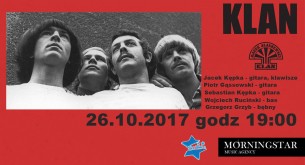 Koncert KLAN (PL) 26.10.2017 g. 19:00 w Piekarach Śląskich - 26-10-2017