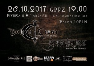 Koncert: Dolina Cieni + Spectrum - Nowy Targ - 28-10-2017