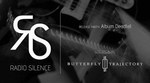 Koncert Radio Silence & Butterfly Trajectory - premiera albumu RS "Deadfall" w Poznaniu - 13-10-2017