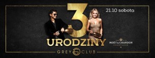 Koncert 3. urodziny Grey Club by Moet & Chandon w Szczecinie - 21-10-2017
