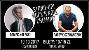 Koncert Stand-Up CCH! Tomek Kołecki & Patryk Czebańczuk | 19.10.2017 w Chełmnie - 19-10-2017
