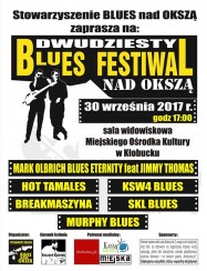 Bilety na XX Blues Festiwal nad Okszą