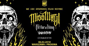 Koncert Miss May I, Fit For A King + Supporty / 6 II / Warszawa - 06-02-2018