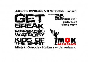 Jesienne Impresje Artystyczne w MOK - koncert w Jarosławiu - 26-10-2017