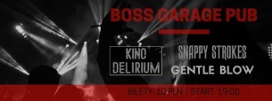 Koncert (Kino Delirium / Snappy Strokes / Gentle Blow) w Krakowie - 05-10-2017