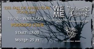 Koncert Woe Unto Me, Psilocybe Larvae, Nebulae Come Sweet in Warsaw! w Warszawie - 19-10-2017