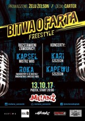 Bitwa o Farta + Koncerty: Kari / Kapewu w Szczecinie - 13-10-2017