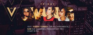 Koncert 6.10 / Friday Swag feat. Tomek Torres (drums/Afromental) w Warszawie - 06-10-2017