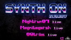 Koncert Synth On! - Nightrun87 (lista fb free) w Sopocie - 21-10-2017