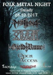 Koncert Folk Metal Night (Othalan, GjeldRune, Open Access, Morhana) w Warszawie - 28-10-2017