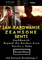 Koncert Ready4Hype #1: Zeamsone Jan-Rapowanie Senti +goście w Krakowie - 26-10-2017