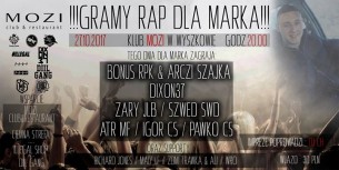 Koncert 27.10 Hip-Hop Night Wyszków Gramy RAP dla Marka - 27-10-2017
