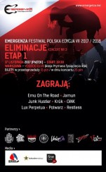Bilety na Eliminacje (Warszawa) EMERGENZA FESTIVAL PL Voodoo Club 3