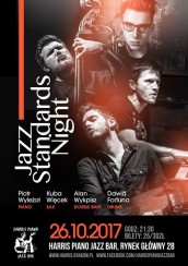 Koncert Jazz Standards Night: Wyleżoł/Więcek/Wykpisz/Fortuna w Krakowie - 26-10-2017