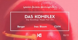 Koncert Local Disco Allnighter pres. Das Komplex w Szczecinie - 10-11-2017