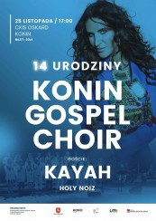 Koncert 14. urodziny Konin Gospel Choir - 25-11-2017