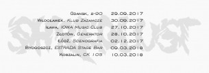 Koncert SHREDLUST w Bydgoszczy - 09-03-2018