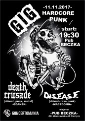Koncert no hope for the gigs? HARDCORE PUNK GIG w Olsztynie - 11-11-2017