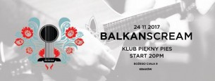 Koncert Balkanscream - Piękny Pies, Kraków - 24-11-2017