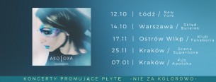 Koncert Ako Oka w Ostrowie Wielkopolskim - 17-11-2017