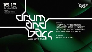 Koncert DNB DJs Battle - Wrocław [LISTA FB] | D.K. Luksus - 16-12-2017