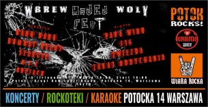 Koncert WBREW MOJEJ WOLY FEST Punk Rock 2x4 Zespołów w Warszawie - 02-11-2017