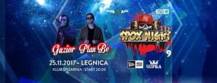 Koncert SPOX NIGHT 9 - Guzior & PlanBe w Legnicy - 25-11-2017