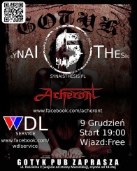 Koncert Acheront i Synaisthesis na żywo ! Metal w Bytomiu - 09-12-2017