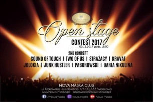 Koncert Open Stage Contest 2nd concert /Nova Maska w Warszawie - 05-11-2017