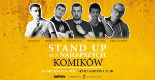 Koncert Stand-UP ZetPeTe: Zalewski Szulowski MbedaNdege Machnicki Pięta w Krakowie - 20-11-2017