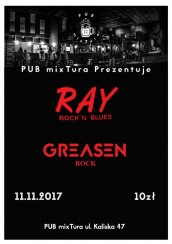 Koncert Ray/GREASEN w Turku - 11-11-2017
