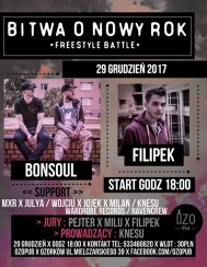 BITWA O NOWY ROK - Koncert hip-hop w Ozorkowie - 29-12-2017