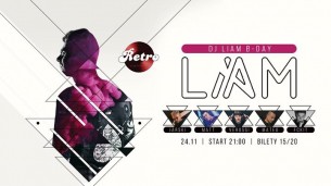 Koncert DJ LIAM B-Day Party w Zamościu - 24-11-2017