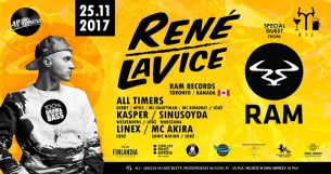 Koncert Rene LaVice (RAM Records) @ŁÓDŹ / KIJ, Jaracza 45 - 25-11-2017