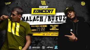 Koncert Małach & Rufuz +supporty/ Wrocław /Wall Street Club // 8.12.2017 - 08-12-2017