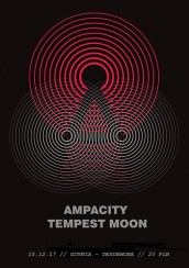 Koncert Ampacity // Tempest Moon - 15.12 Gdynia, Desdemona - 15-12-2017