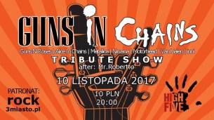 Koncert Guns in Chains | Tribute Show + Rockowy After w Gdańsku - 10-11-2017