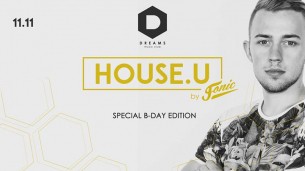 Koncert House.U B-DAY DJ FONIC w Krakowie - 11-11-2017