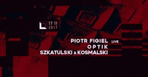 Koncert Piotr Figiel / 0ptik / Szkatulski & Kosmalski w Gdyni - 17-11-2017