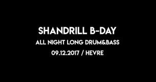 Koncert Shandrill B-day / Drum&Bass / Neurofunk / WIXA w Krakowie - 09-12-2017