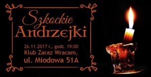 Koncert Szkockie Andrzejki w Krakowie - 26-11-2017