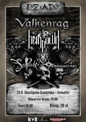 Koncert Valkenrag / Hellspawn / Soul Plunder / Reborn of Scars w Skarżysku -Kamiennej - 24-11-2017