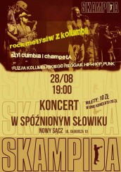 Koncert w Słowiku Skampida w Nowym Sączu - 28-08-2017