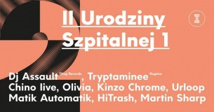 Koncert II Urodziny Szpitalnej 1: Dj Assault w Krakowie - 18-11-2017