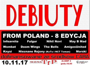 Koncert 8 Debiuty from Poland w Częstochowie - 10-11-2017