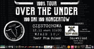 Over the Under -100% TOUR- 100 koncertów w 100 dni w Częstochowie - 12-11-2017