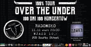 Over the Under -100% TOUR- 100 koncertów w 100 dni w Radomsku - 11-11-2017
