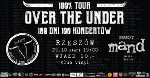 Over the Under -100% TOUR- 100 koncertów w 100 dni w Rzeszowie - 29-10-2017