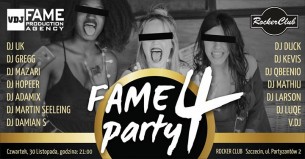 Koncert Andrzejki & Fame Party 4 in Rocker Club w Szczecinie - 30-11-2017